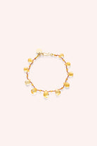 Bracelet 'Mill' Drops & Beads en citrine – bijou en pierres fines