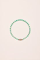 Collier 'Evergreen' en chrysoprase – bijou en pierres naturelles