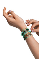 Bracelet 'Evergreen' en chrysoprase – bijou fait main en pierres fines