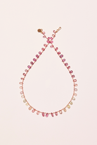 Collier 'Meadow' Facette en saphir ombré – bijou en pierres précieuses