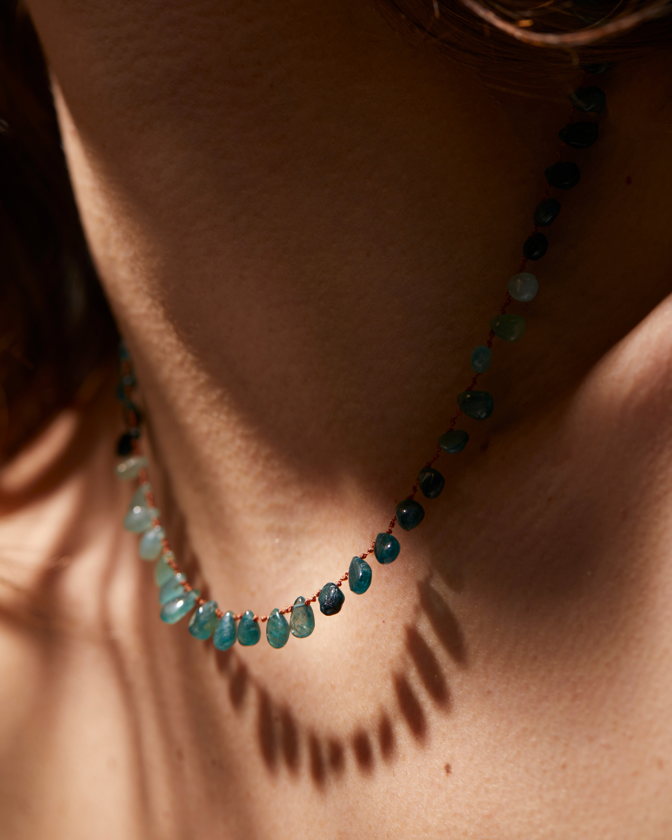 Collier Osprey grandidiérite – bijou rare et raffiné