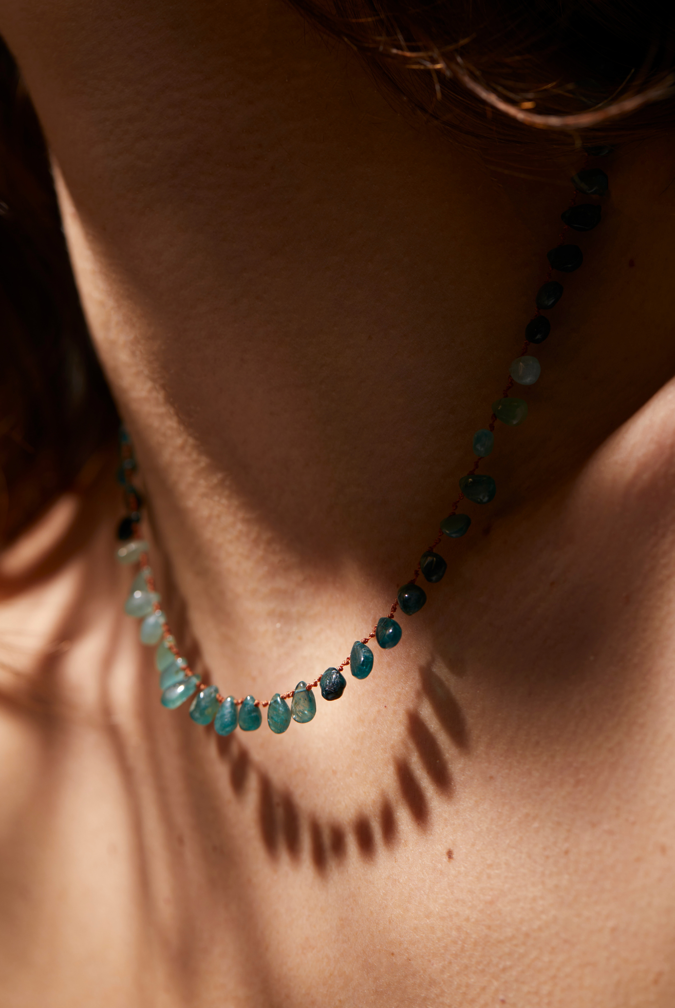 Collier Osprey grandidiérite – bijou rare et raffiné