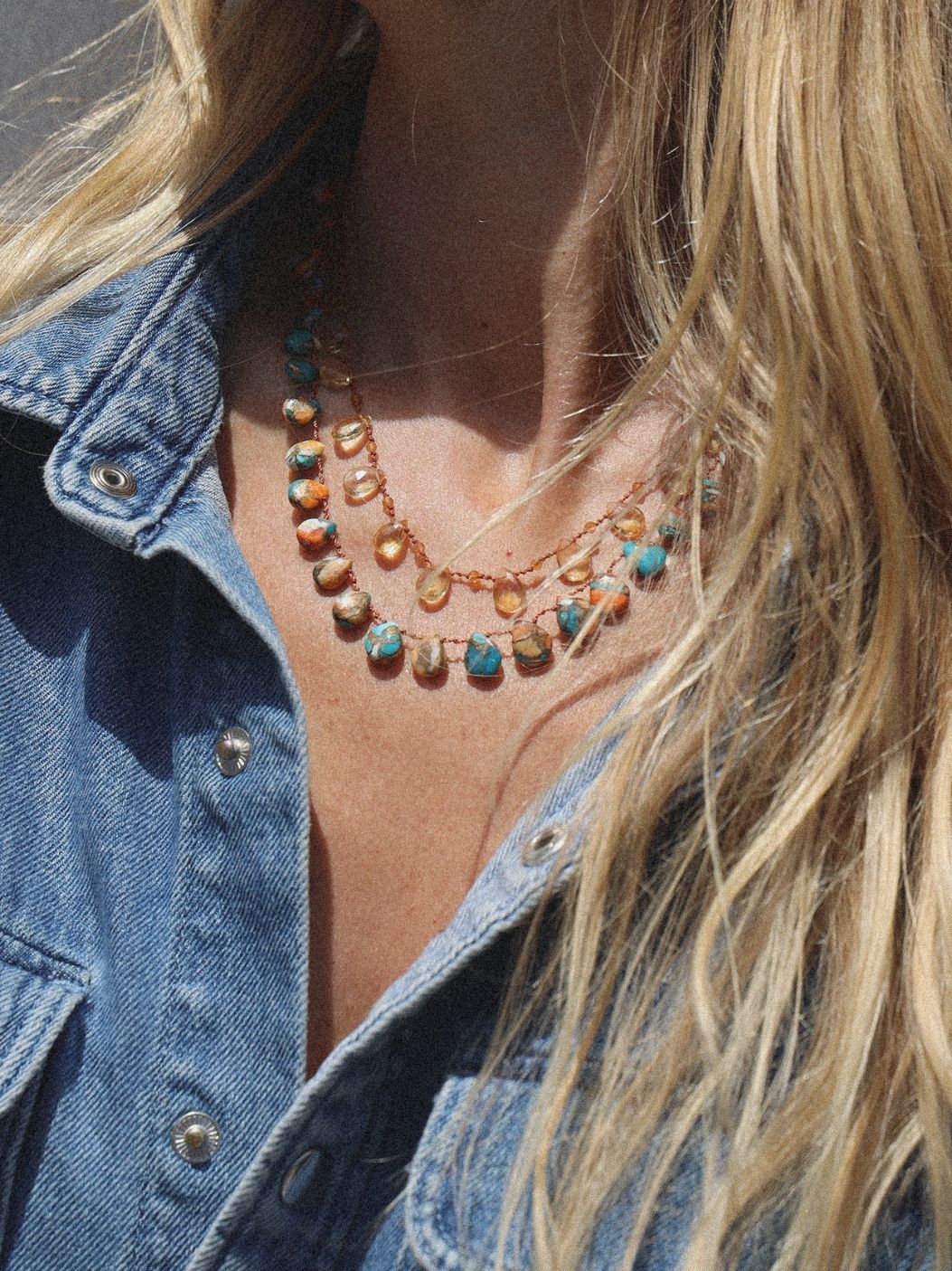 Citrine & Turquoise Mojave
