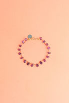 Bracelet en améthyste sur cordon, IVARENE Paris