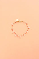 Bracelet Alcyona DB en pierre de lune facettes, autre vue — IVARENE Paris