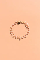 Alcyona Bracelet in faceted moonstone on a cord — IVARENE Paris