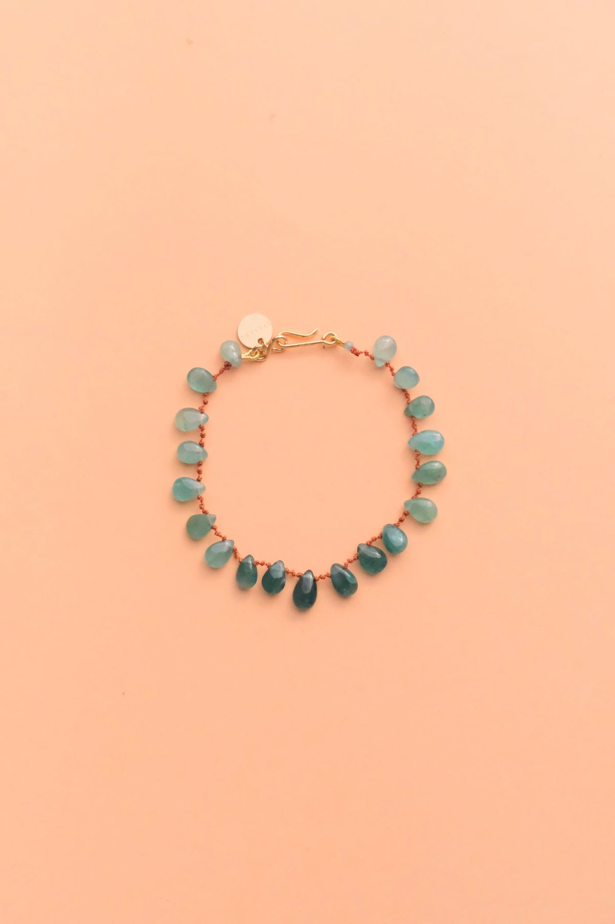 Bracelet en grandidiérite sur cordon, IVARENE Paris