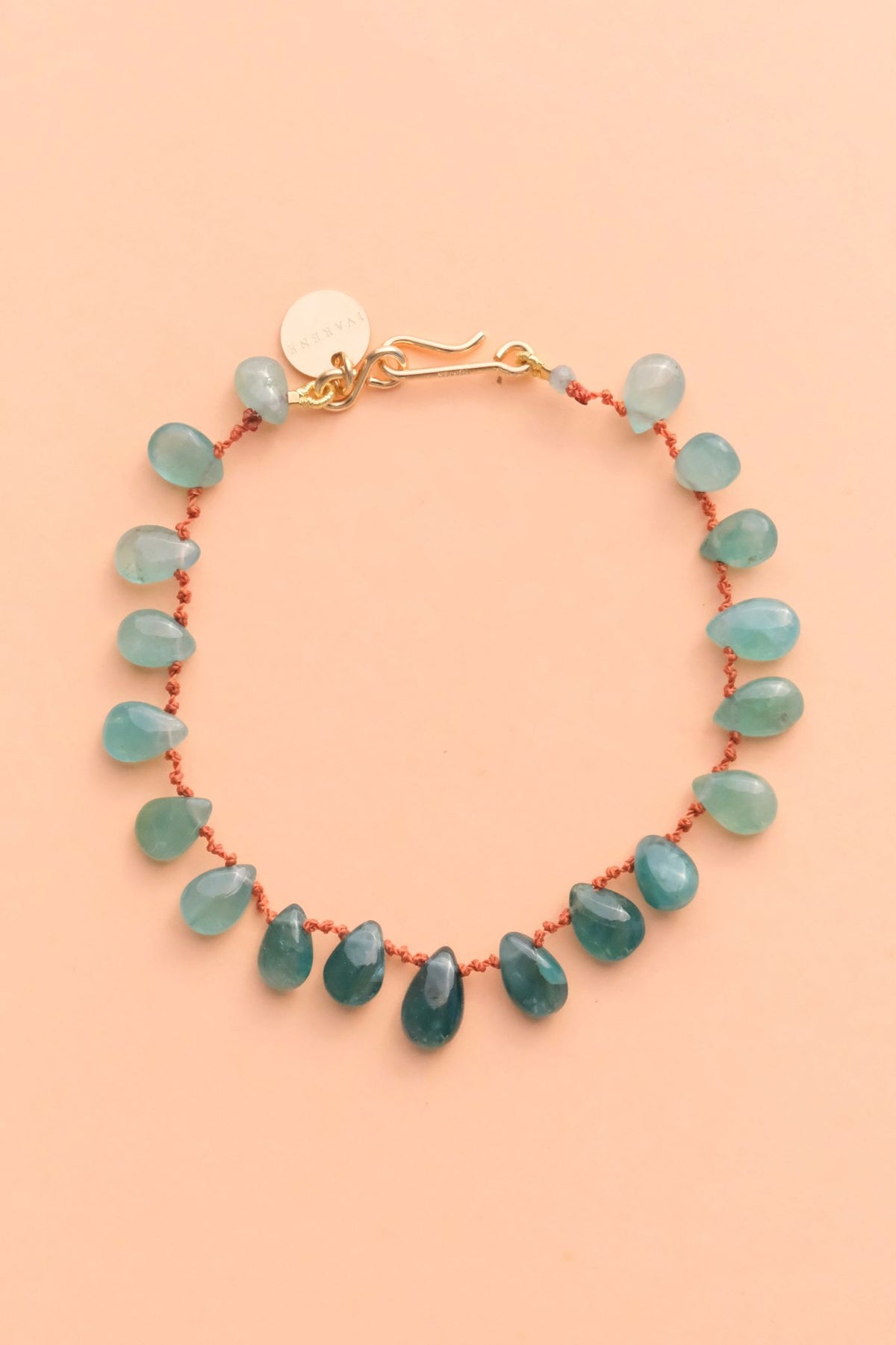 Bracelet en grandidiérite sur cordon, IVARENE Paris