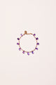 Bracelet 'Niilo' Drops & Beads en améthyste – bijou fait main