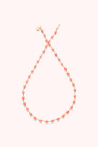 Collier Valley rhodocrosite – bijou tendre et raffiné