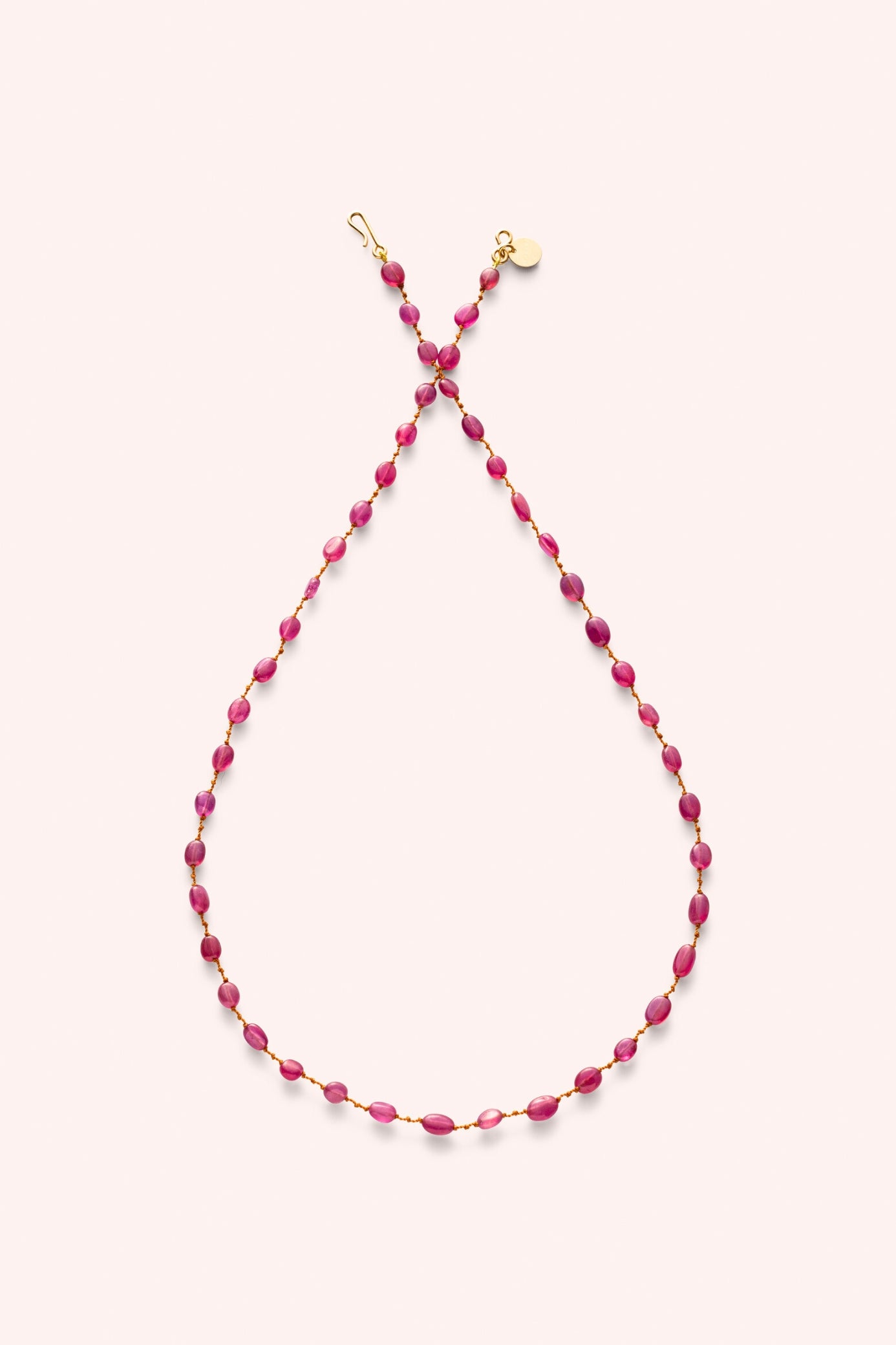 Collier Valley rubis – bijou en pierres précieuses fait main