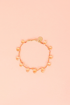 Bracelet en citrine sur cordon — IVARENE Paris