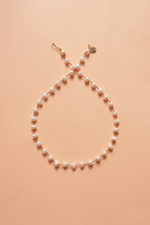 Collier en perles d'eau douce sur cordon — IVARENE Paris