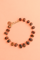 Bracelet Willetta en œil de tigre, autre vue — IVARENE Paris