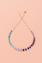 Collier multi-pierres sur cordon — IVARENE Paris