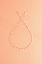 Alcyona Necklace in faceted moonstone on a cord — IVARENE Paris