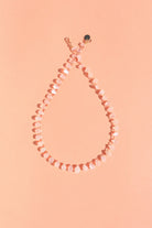 Collier Alcyona en pierre de lune lisse sur cordon — IVARENE Paris