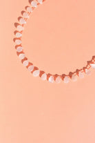 Collier Alcyona en pierre de lune lisse, autre vue — IVARENE Paris
