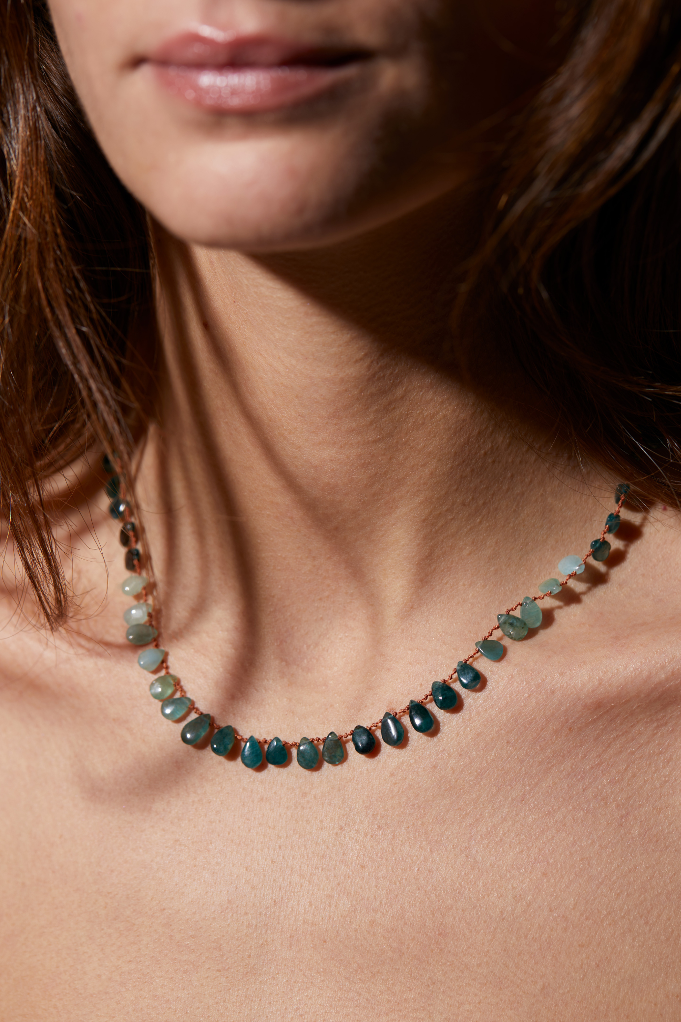 Collier Osprey grandidiérite – bijou rare et raffiné