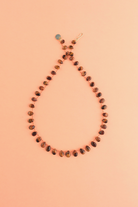 Willetta Necklace in tiger's eye on a cord — IVARENE Paris
